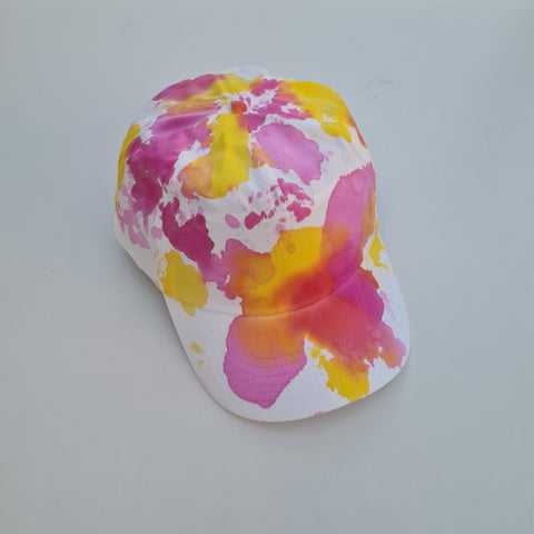 Batik Cap 5 Panel Baseballcap "Sundowner"